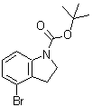 CAS 登录号：885272-46-8， 4-溴-1-吲哚啉羧酸叔丁酯