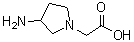 CAS 登录号：885277-64-5， (3-氨基-1-吡咯烷基)乙酸