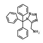 CAS 登录号：885278-28-4， 1-(1-三苯甲基-1H-四唑-5-基)甲胺