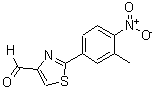 CAS#: 885278-90-0, 2-(3-Methyl-4-nitrophenyl)-1,3-thiazole-4-carbaldehyde