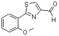 CAS#: 885279-11-8, 2-(2-Methoxyphenyl)-1,3-thiazole-4-carbaldehyde