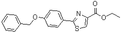 CAS # 885279-35-6, Ethyl 2-[4-(benzyloxy)phenyl]-1,3-thiazole-4-carboxylate