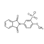 CAS#: 885279-82-3, 5-(1,3-Dioxo-1,3-dihydro-2H-isoindol-2-yl)-2-methoxybenzenesulfonyl chloride