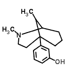 CAS 登录号：88550-29-2， 3-(2,9-二甲基-2-氮杂双环[3.3.1]壬-5-基)苯酚