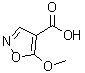CAS#: 886363-65-1, 5-Methoxy-1,2-oxazole-4-carboxylic acid