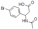 CAS#: 886363-73-1, beta-(Acetylamino)-4-Bromo-Benzenepropanoic Acid