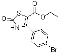 CAS#: 886497-45-6, Ethyl 4-(4-bromophenyl)-2-oxo-2,3-dihydro-1,3-thiazole-5-carboxylate