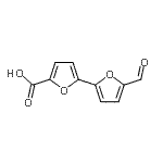 CAS 登录号：886508-50-5， 5'-甲酰基-2,2'-联呋喃-5-羧酸