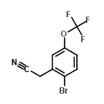 CAS 登录号：886763-17-3， [2-溴-5-(三氟甲氧基)苯基]乙腈