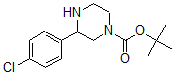 CAS 登录号：886767-49-3， 3-(4-氯苯基)-1-哌嗪羧酸叔丁酯