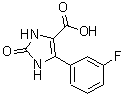 CAS 登录号:887267-58-5, 5-(3-氟苯基)-2-氧代-2,3-二氢-1H-咪唑-4-羧酸