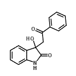 CAS 登录号：88730-73-8， 3-羟基-3-(2-氧代-2-苯基乙基)-1,3-二氢-2H-吲哚-2-酮