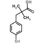 CAS 登录号：887354-80-5， 2,2-二甲基-3-(4-硫苯基)丙酸