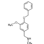 CAS 登录号：88741-49-5， 1-[4-(苄氧基)-3-甲氧基苯基]-N-甲基甲胺