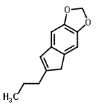 CAS 登录号：88750-74-7， 6-丙基-5H-茚并[5,6-d][1,3]二氧杂环戊烯