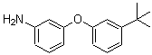 CAS 登录号：887579-79-5， 3-[3-(2-甲基-2-丙基)苯氧基]苯胺