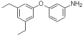 CAS 登录号：887590-83-2， 3-(3,5-二乙基苯氧基)苯胺