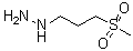 CAS 登录号：887591-96-0， [3-(甲基磺酰基)丙基]肼