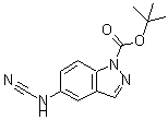 CAS 登录号:887594-17-4, 5-(氰基氨基)-1H-吲唑-1-羧酸叔丁酯