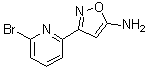 CAS 登录号：887595-06-4， 3-(6-溴-2-吡啶基)-1,2-恶唑-5-胺