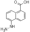 CAS 登录号：887595-13-3， 5-肼基-1-萘甲酸