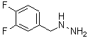 CAS 登录号：887595-36-0， (3,4-二氟苄基)肼