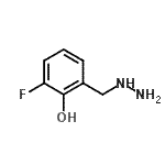 CAS 登录号：887596-45-4， 2-氟-6-(肼基甲基)苯酚