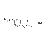 CAS 登录号：887596-65-8， [4-(二氟甲氧基)苄基]肼盐酸盐(1:1)