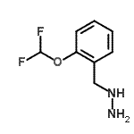 CAS 登录号：887596-66-9， [2-(二氟甲氧基)苄基]肼