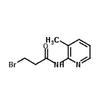 CAS 登录号：887708-47-6， 3-溴-N-(3-甲基-2-吡啶基)丙酰胺