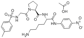 CAS#: 88793-79-7, N-p-Tosyl-Gly-Pro-Lys p-Nitroanilide Acetate Salt