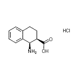 CAS#: 888323-69-1, (1R,2R)-1-Amino-1,2,3,4-tetrahydro-2-naphthalenecarboxylic acid hydrochloride (1:1)