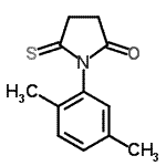 CAS#: 88892-83-5, 1-(2,5-Dimethylphenyl)-5-thioxo-2-pyrrolidinone