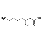 CAS 登录号：88930-08-9， 3-羟基辛酸