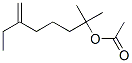 CAS 登录号：88969-41-9， 2-甲基-6-亚甲基-2-辛基乙酸酯