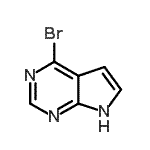 CAS 登录号：889939-42-8， 4-溴-1H-吡咯并[2,3-d]嘧啶