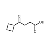 CAS 登录号：889953-85-9， 4-环丁基-4-氧代丁酸