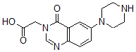 CAS 登录号：889958-08-1， (4-氧代-6-哌嗪-1-基-4H-喹唑啉-3-基)-乙酸