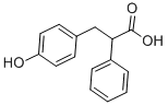 CAS#: 89-23-6, 4-Hydroxy-alpha-Phenyl-Benzenepropanoic Acid