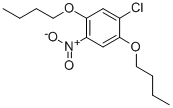 CAS#: 89-30-5, 1,4-Dibutoxy-2-Chloro-5-Nitrobenzene