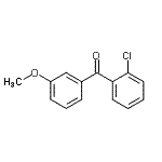 CAS 登录号：890098-07-4， (2-氯苯基)(3-甲氧基苯基)甲酮