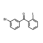 CAS 登录号：890098-10-9， (3-溴苯基)(2-碘苯基)甲酮