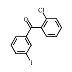 CAS 登录号：890098-15-4， (2-氯苯基)(3-碘苯基)甲酮