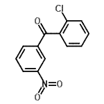 CAS 登录号：890098-19-8， (2-氯苯基)(3-硝基苯基)甲酮
