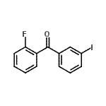 CAS 登录号：890098-24-5， (2-氟苯基)(3-碘苯基)甲酮