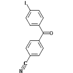 CAS # 890098-67-6, 4-(4-碘苯甲酰基)苯甲腈