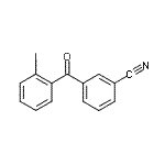 CAS 登录号：890098-69-8， 3-(2-碘苯甲酰基)苯甲腈