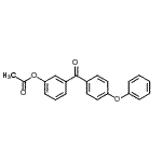 CAS 登录号：890099-75-9， 3-(4-苯氧基苯甲酰基)苯基乙酸酯