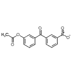 CAS 登录号：890099-77-1， 3-(3-硝基苯甲酰)苯基乙酸酯