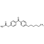 CAS 登录号：890099-79-3， 4-(4-己基苯并酰基)苯基乙酸酯